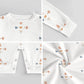180GSM Baby Geometric Long Sleeve Romper
