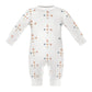 Infant Geometric Print Cotton Long Sleeve Bodysuit