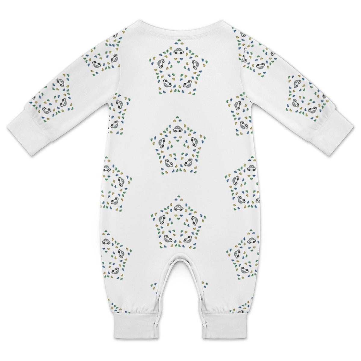 Baby Star Floral Lightweight Long Sleeve Romper