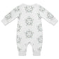 Geometric Star Cotton Long Sleeve Infant Bodysuit