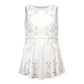 Girls' Geometric Print Sleeveless Skater Dress