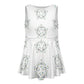 Girls' Geometric Star Sleeveless Tank Dress