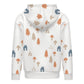 230GSM White Forest Pattern Kids' Pullover Hoodie