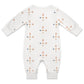 200GSM Baby Geometric Long Sleeve Romper