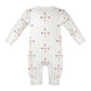 180GSM Baby Geometric Long Sleeve Romper