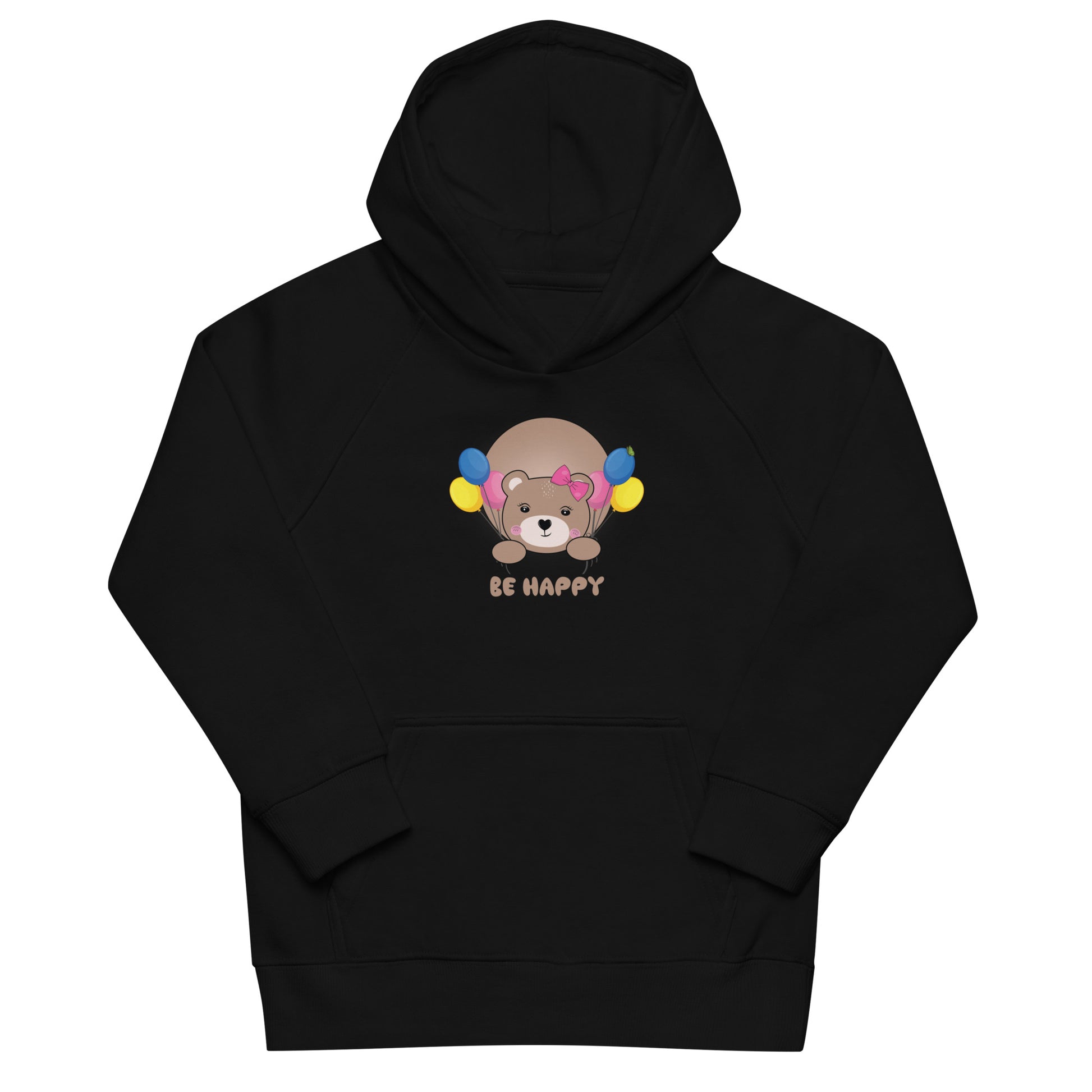Be Happy Bear Hoodie