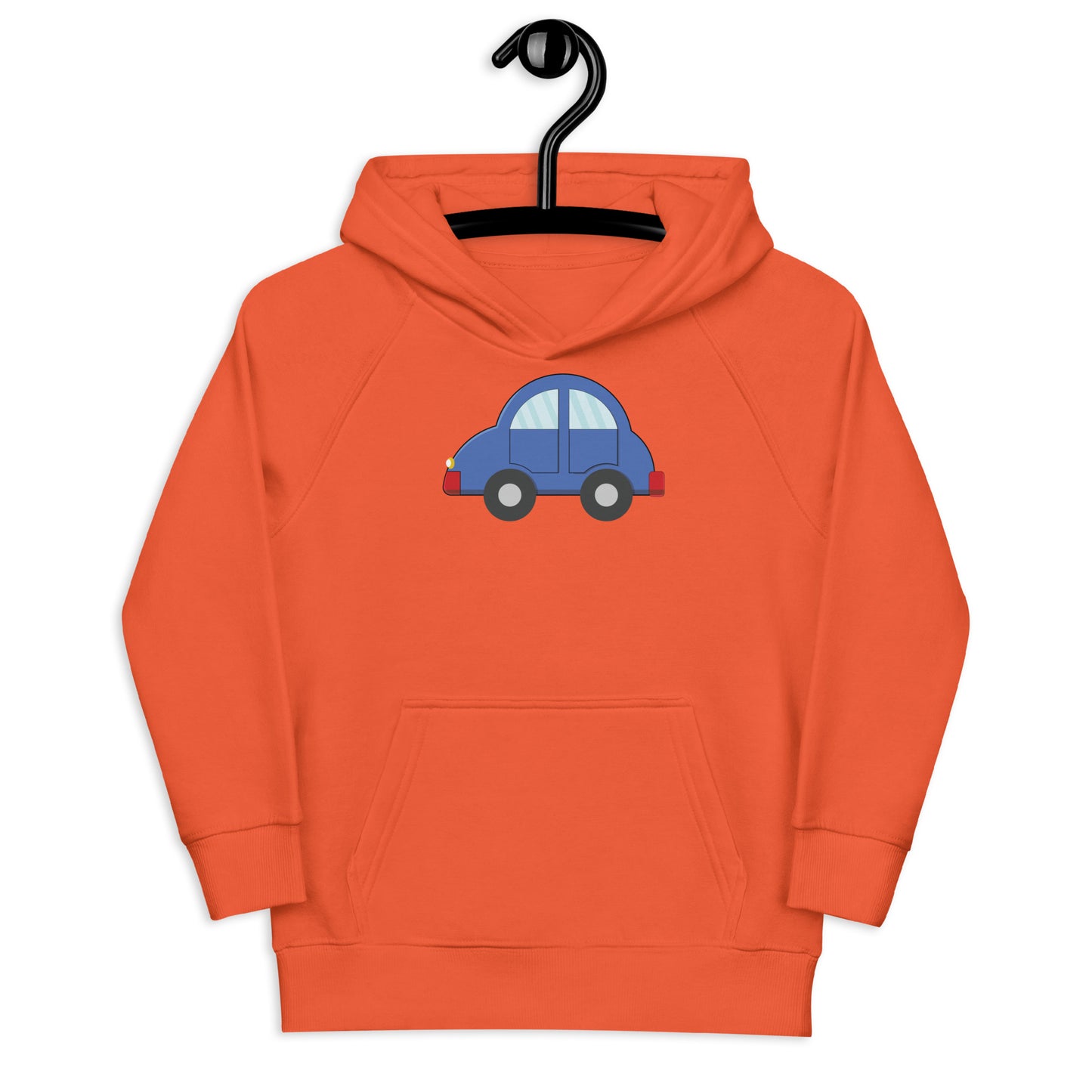 Happy Blue Car Hoodie