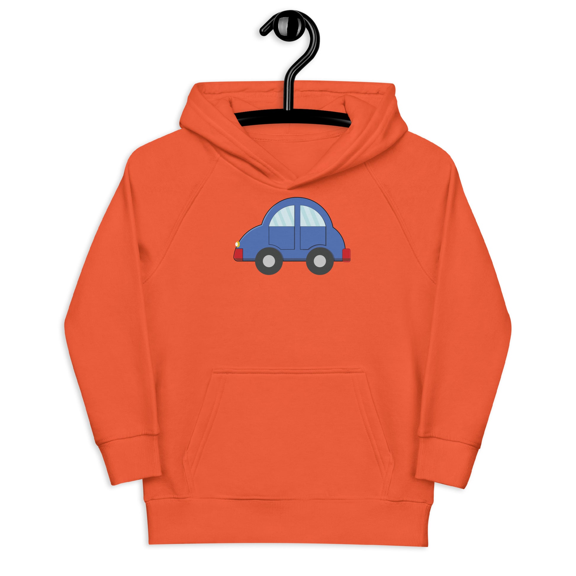 Happy Blue Car Hoodie