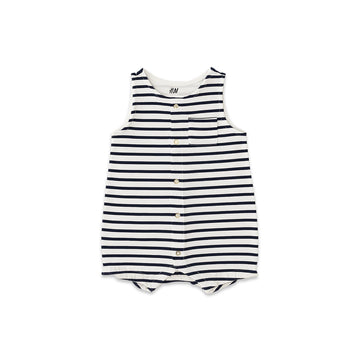 Nautical Stripe Romper Set